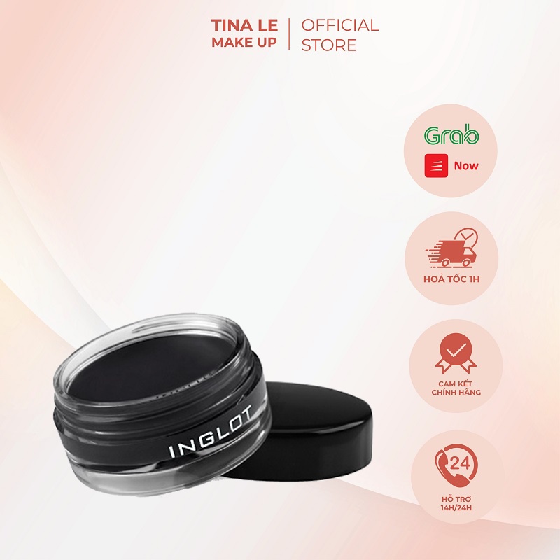 Gel kẻ mắt INGLOT / Gel kẻ mắt với kết cấu siêu mềm mượt, dễ kẻ và dễ sắc nét, ko lem không trôi cả ngày
