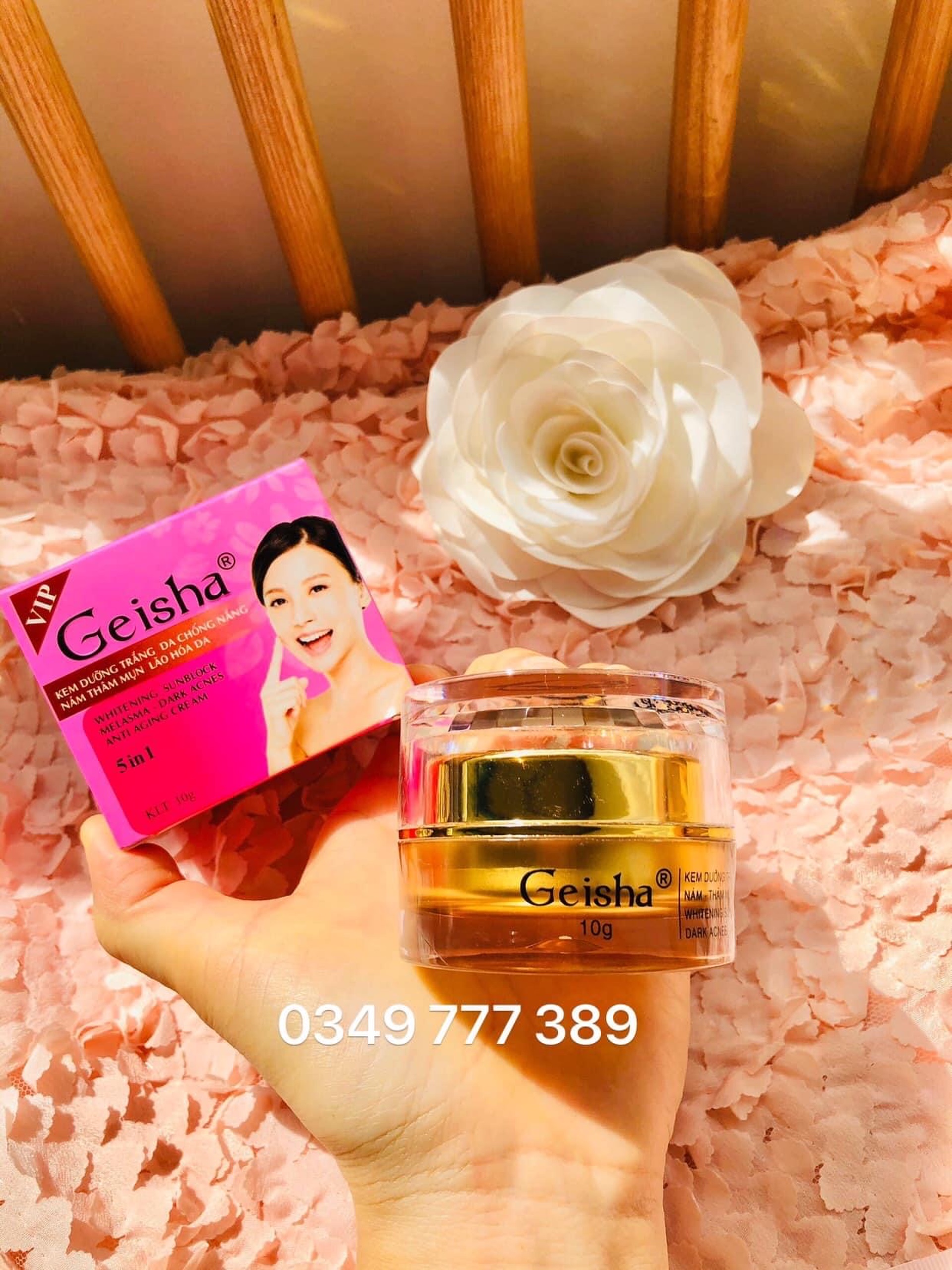 Kem vip geisha 5 trong 1