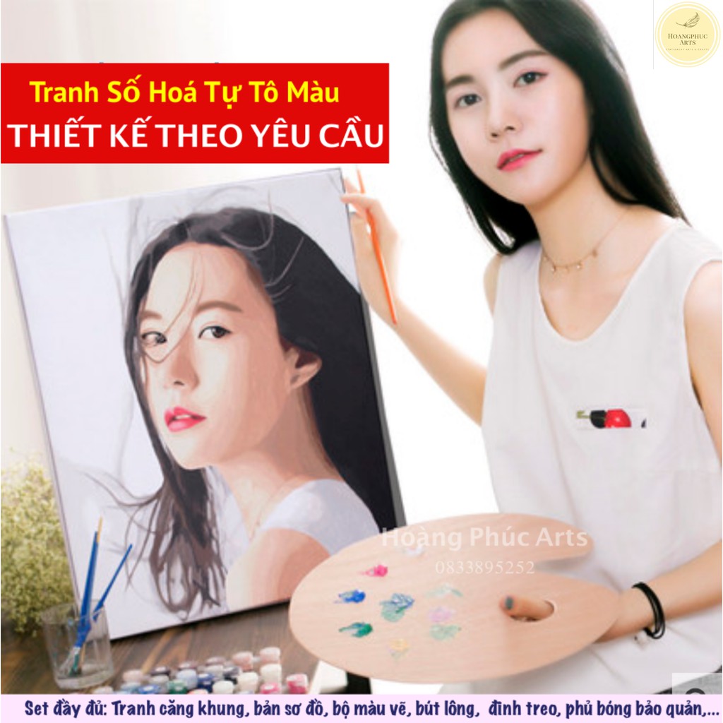 Tranh Sơn Dầu Số Hoá Theo Yêu Cầu Giá Rẻ Tháng 8,2023|Biggo Việt Nam