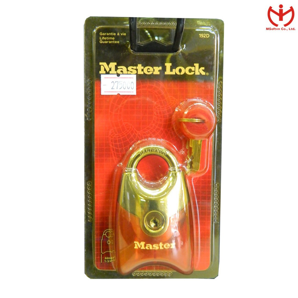 Ổ khóa master lock 192 eurd - msoft