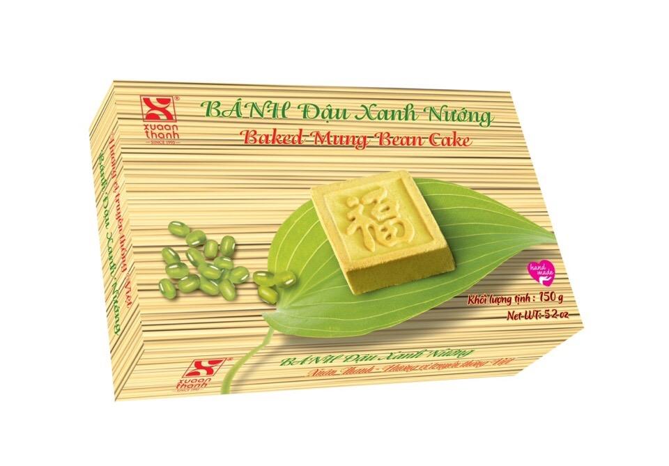 Bánh đậu xanh nướng Xuân Thanh hộp 150g