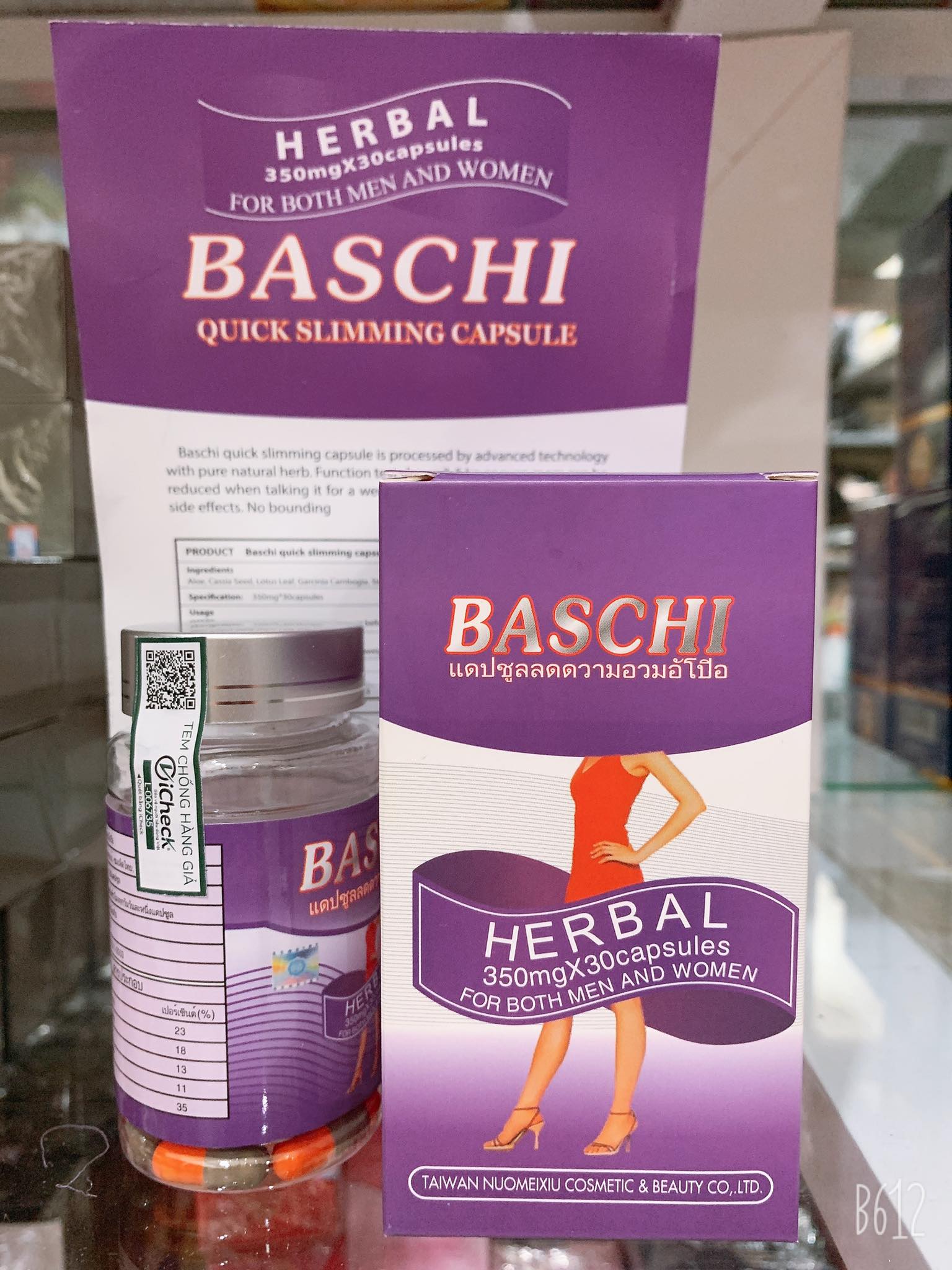 Combo 2 hộp bachi tim giảm cân Thai Lan ( mới)