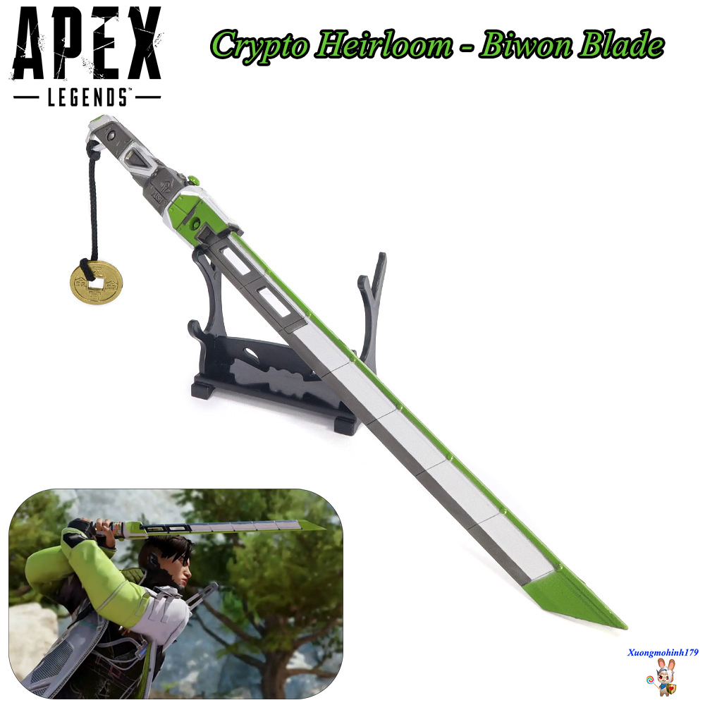 Mô hình sưu tầm Apex Legend Crypto Heirloom Jikdo V.2.0 kiếm - Lazada |  Lazada.vn