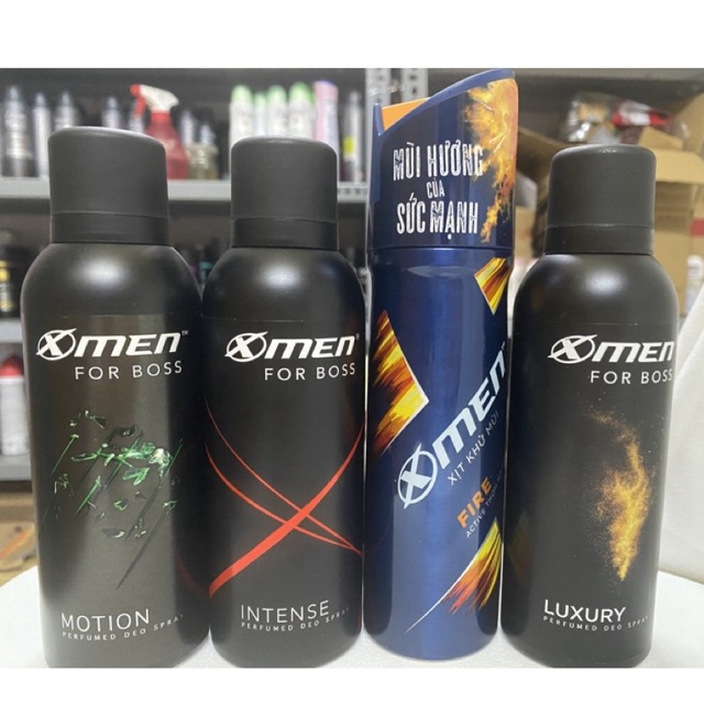 Xịt khử mùi xmen for boss 150ml