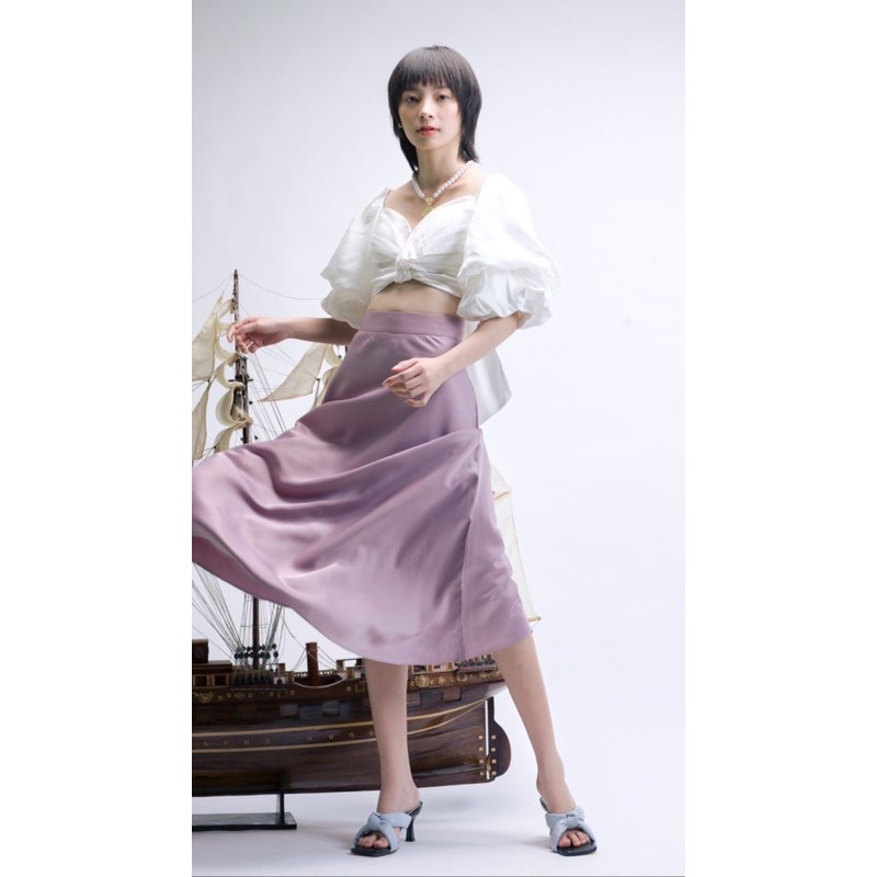 Chân Váy Lụa Anita Silk Skirt Kaia