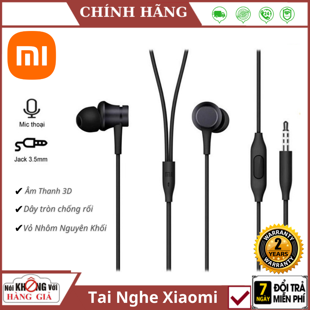 [Bản Quốc Tế] Tai nghe có dây Xiaomi Piston Lite 2017 - Jack 3.5mm có mic vỏ nhôm nguyên khối - Bảo hành 24 tháng, tai nghe có dây , tai nghe xiaomi , tai nghe xiaomi chính hãng , tai nghe xiaomi piston , tai nghe chơi gaming , tai nghe gaming