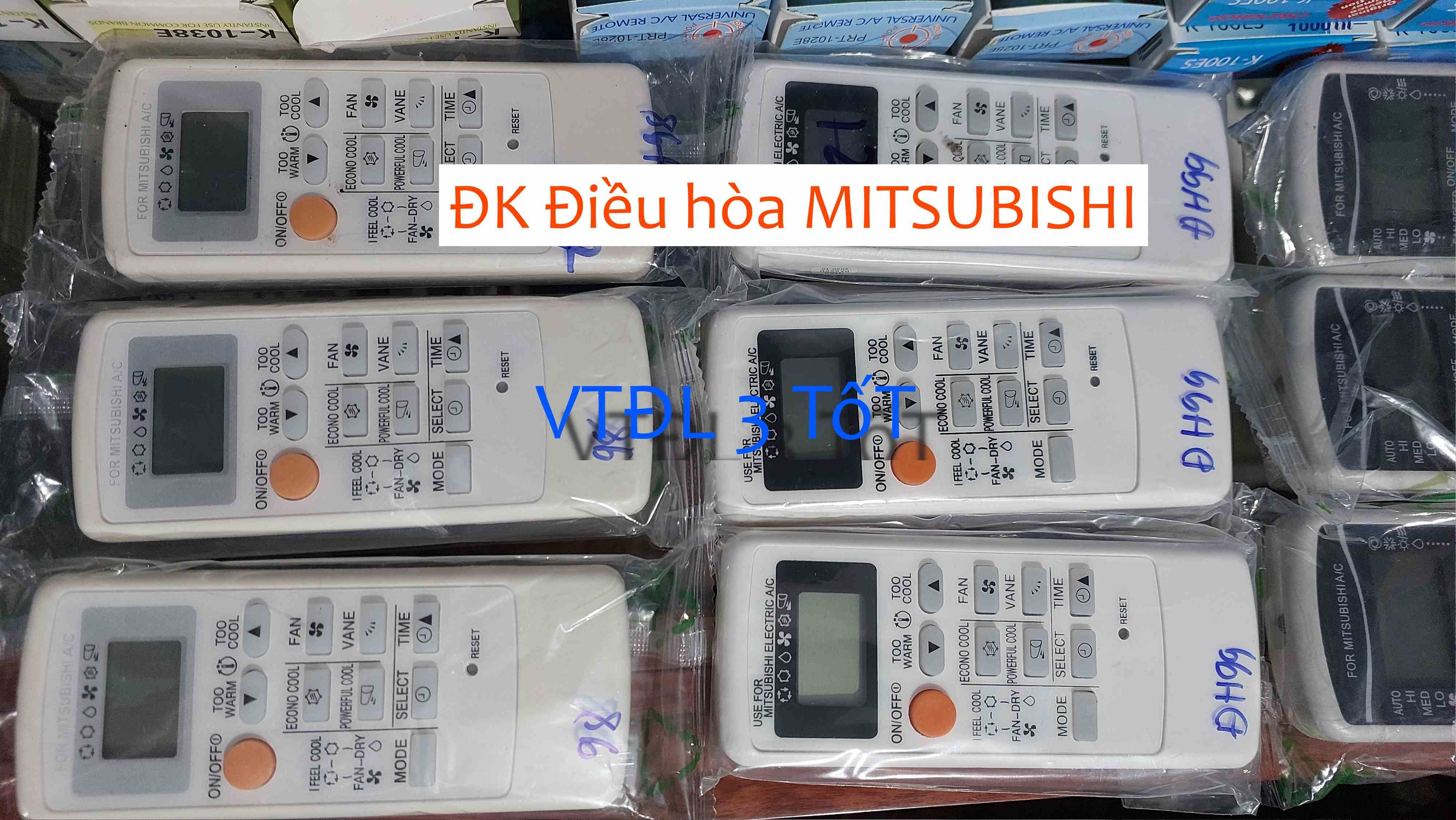 Điều Khiển điều hòa Mitsubishi - remote điều hòa Mitsubishi