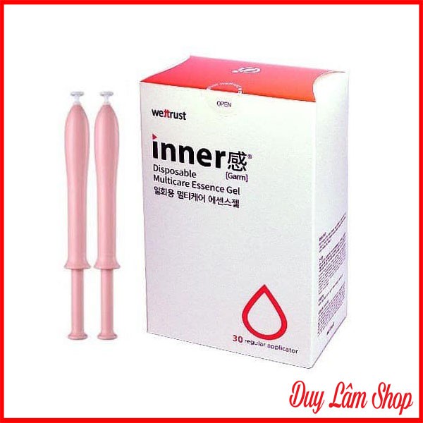 Hộp 30 ống đũa thần phụ khoa Wettrust Inner – Hàn Quốc, sản phẩm đa dạng, chất lượng tốt, an toàn sức khỏe người sử dụng, vui lòng inbox để shop tư vấn thêm