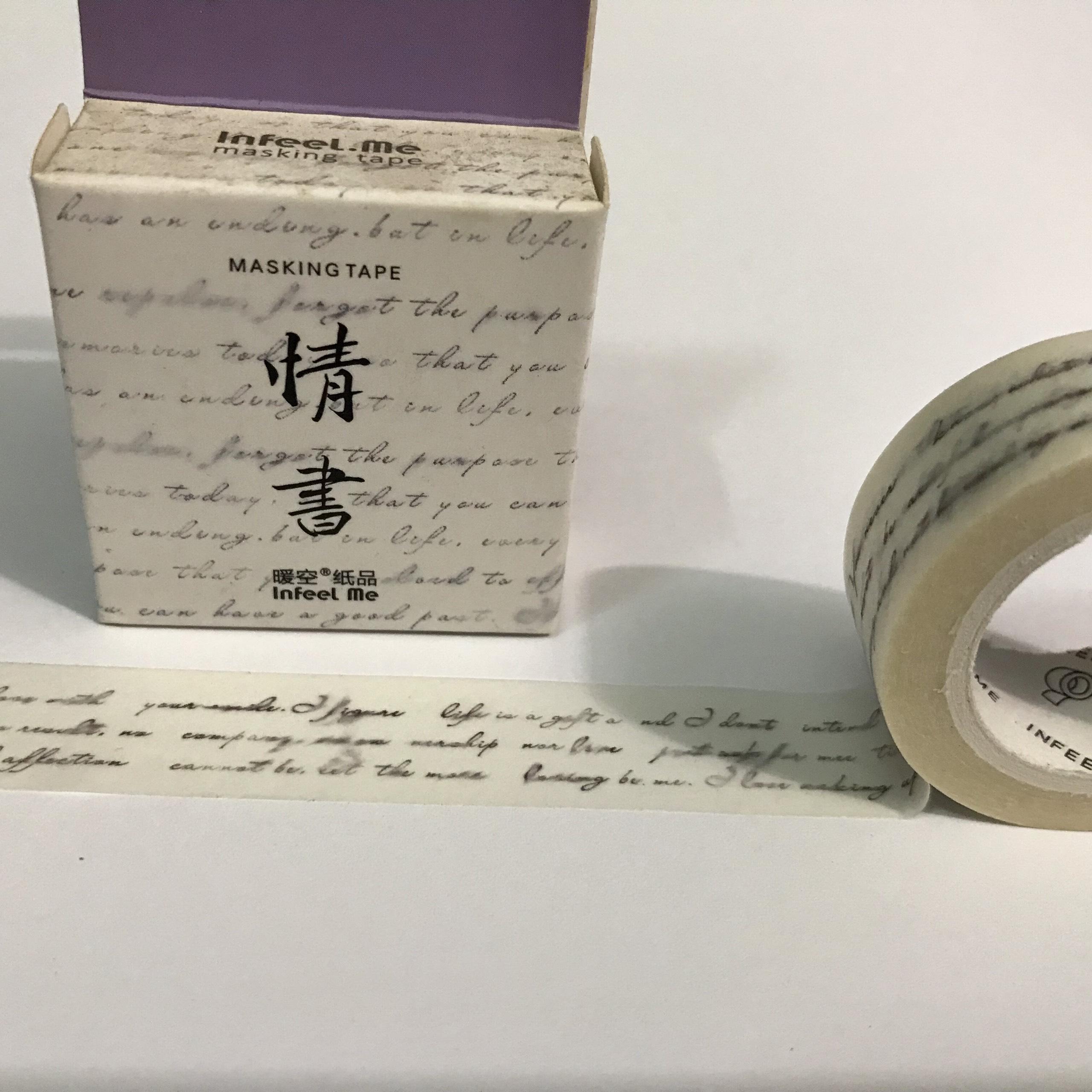 Băng keo washi hoa (bản 1,5cm x 7m)