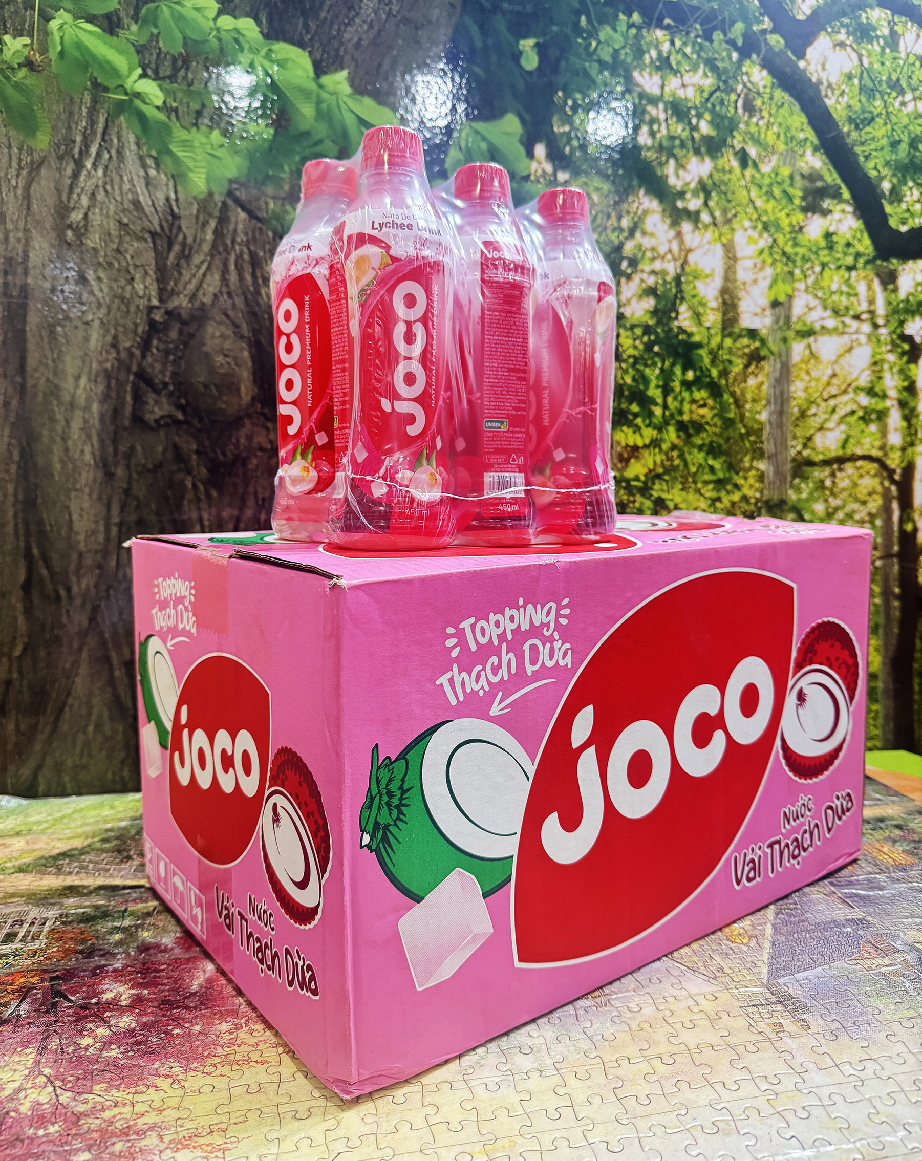 1 Carton of Joco Coconut Jelly Juice /24 Bottles *450Ml