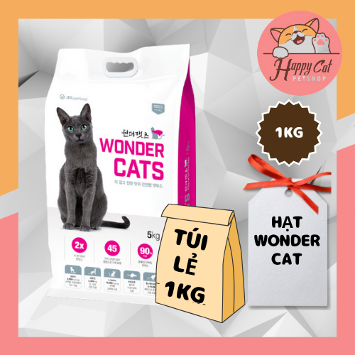 Hạt wonder cat, thức ăn dinh dưỡng cho mèo