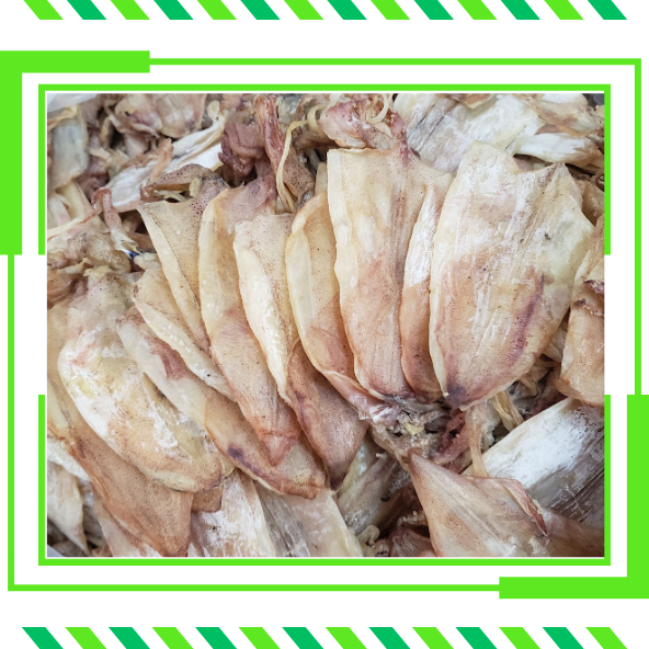 Mực khô câu size 45-50 con/kg a4, gói 500gr - cá cơm khô nha trang