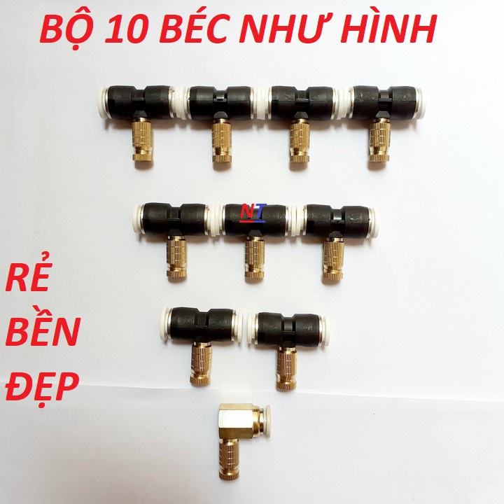 combo 10 béc phun sương làm mát bằng đồng số 3 | béc phun sương | béc phun sương tưới lan | béc phun sương tưới cây | béc phun sương đồng | béc phun sương số 3 | bép phun sương | bép phun sương tưới lan | đầu bép phun sương | bộ bép phun sương