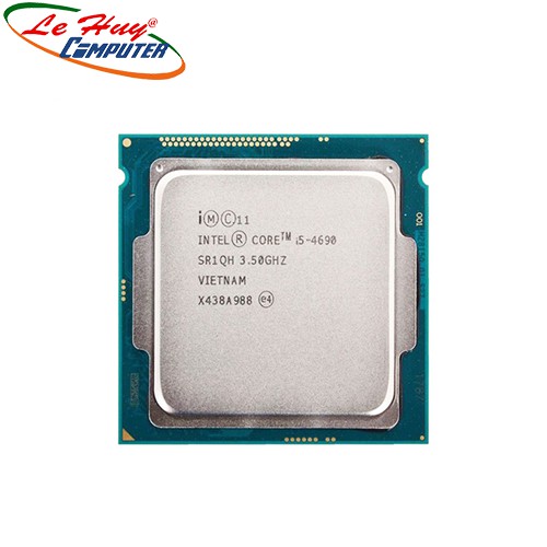 Cpu intel core i5 4690 tray có fan