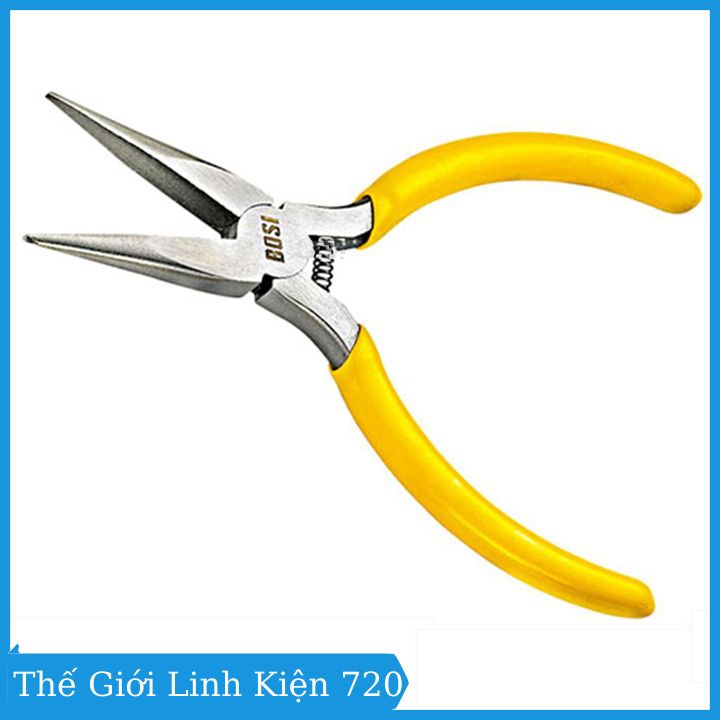 Kìm mỏ nhọn bosi tool 5"/ 125mm bs190588