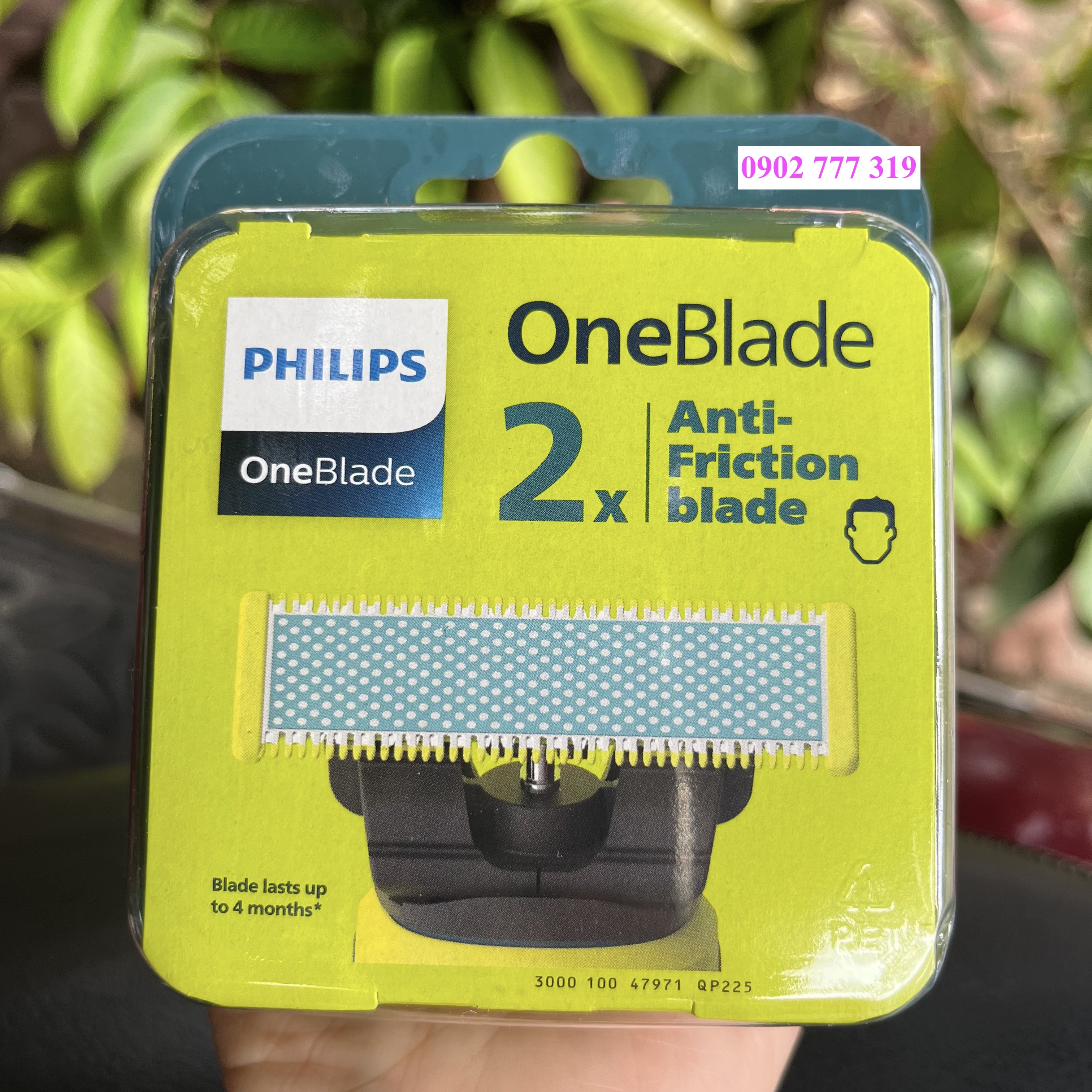 Lưỡi dao cạo thay thế cho máy cạo râu Philips OneBlade. Made in Germany