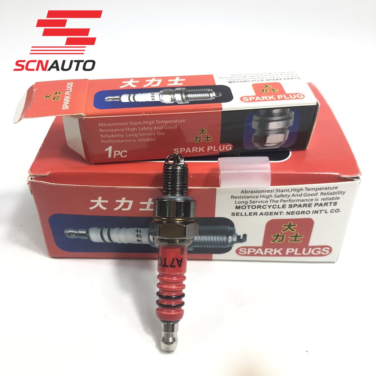 Bugi A7TC cho xe máy 3 chấu dùng cho mọi dòng xe máy ( Dream Wave vison ...vvv.  NSA CHÂN NGẮN , CHÂN DÀI )