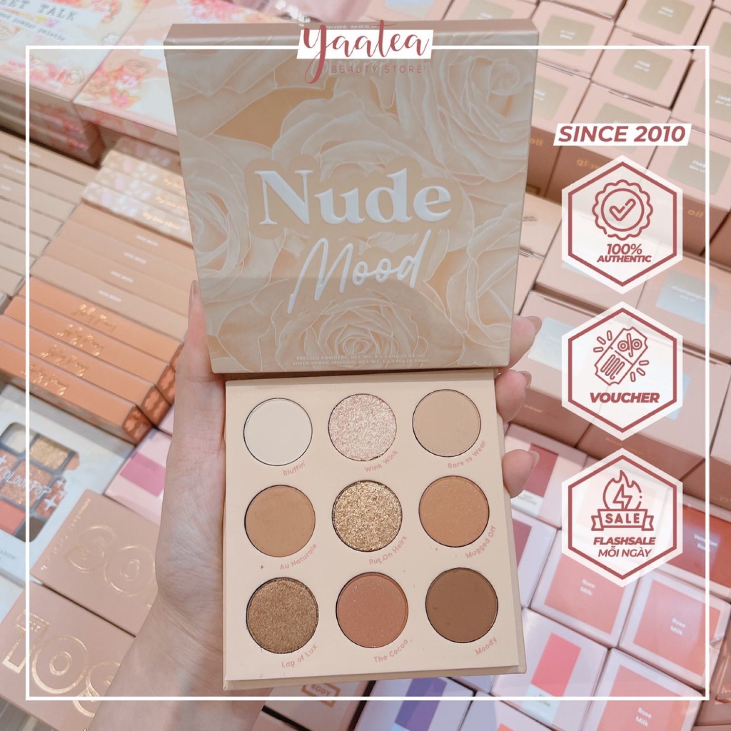 Bảng mắt colourpop nude mood