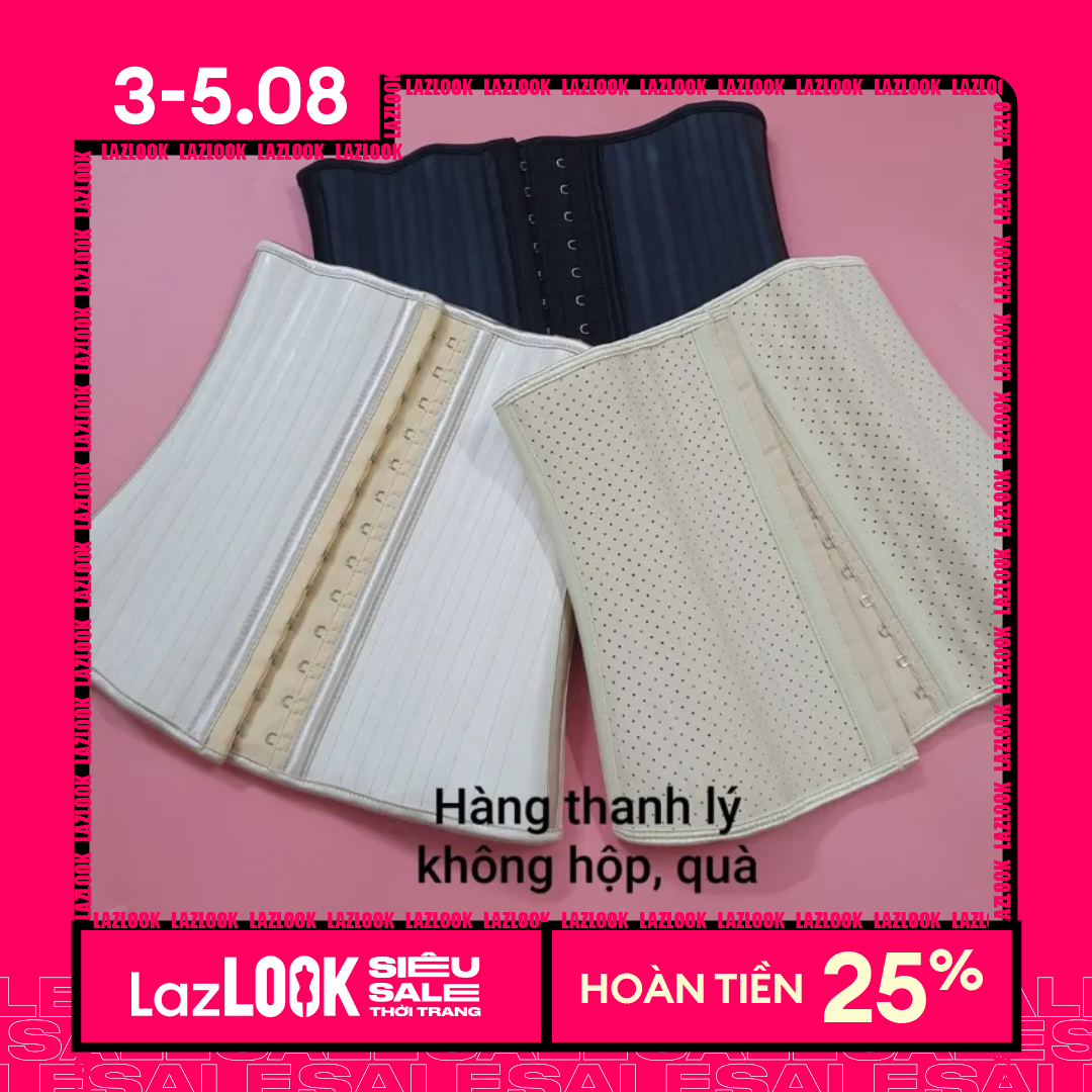 Đai nịt bụng - đai latex 25 xương