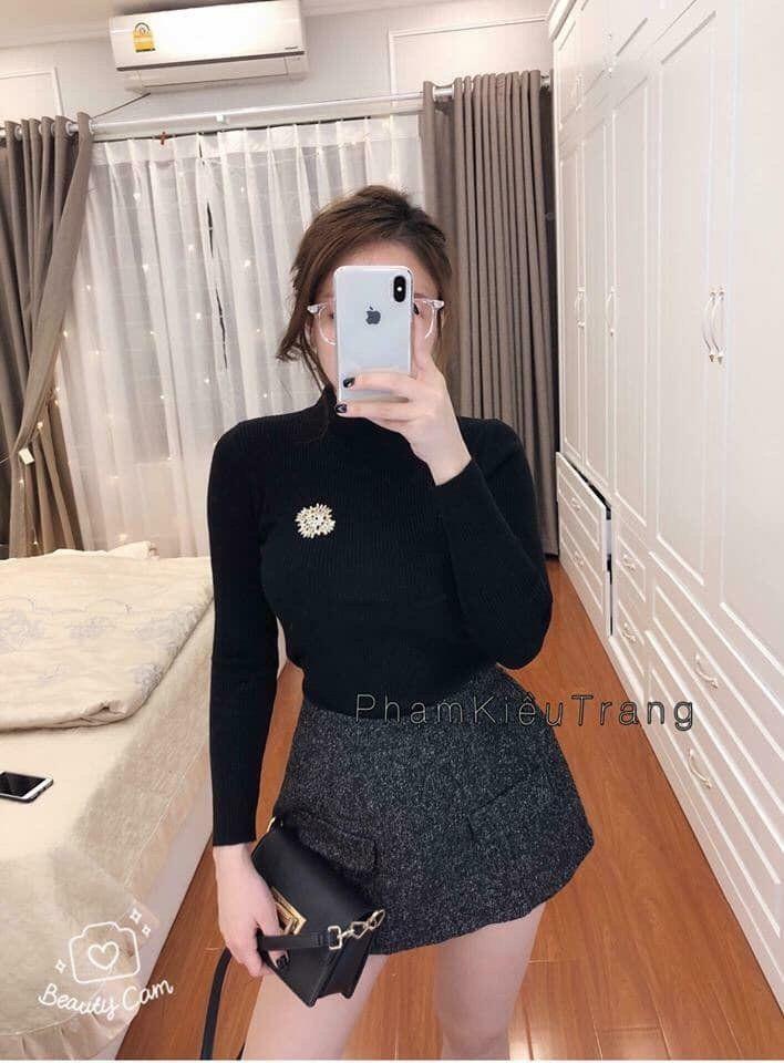 Áo thun ôm cổ 3 phân 11422