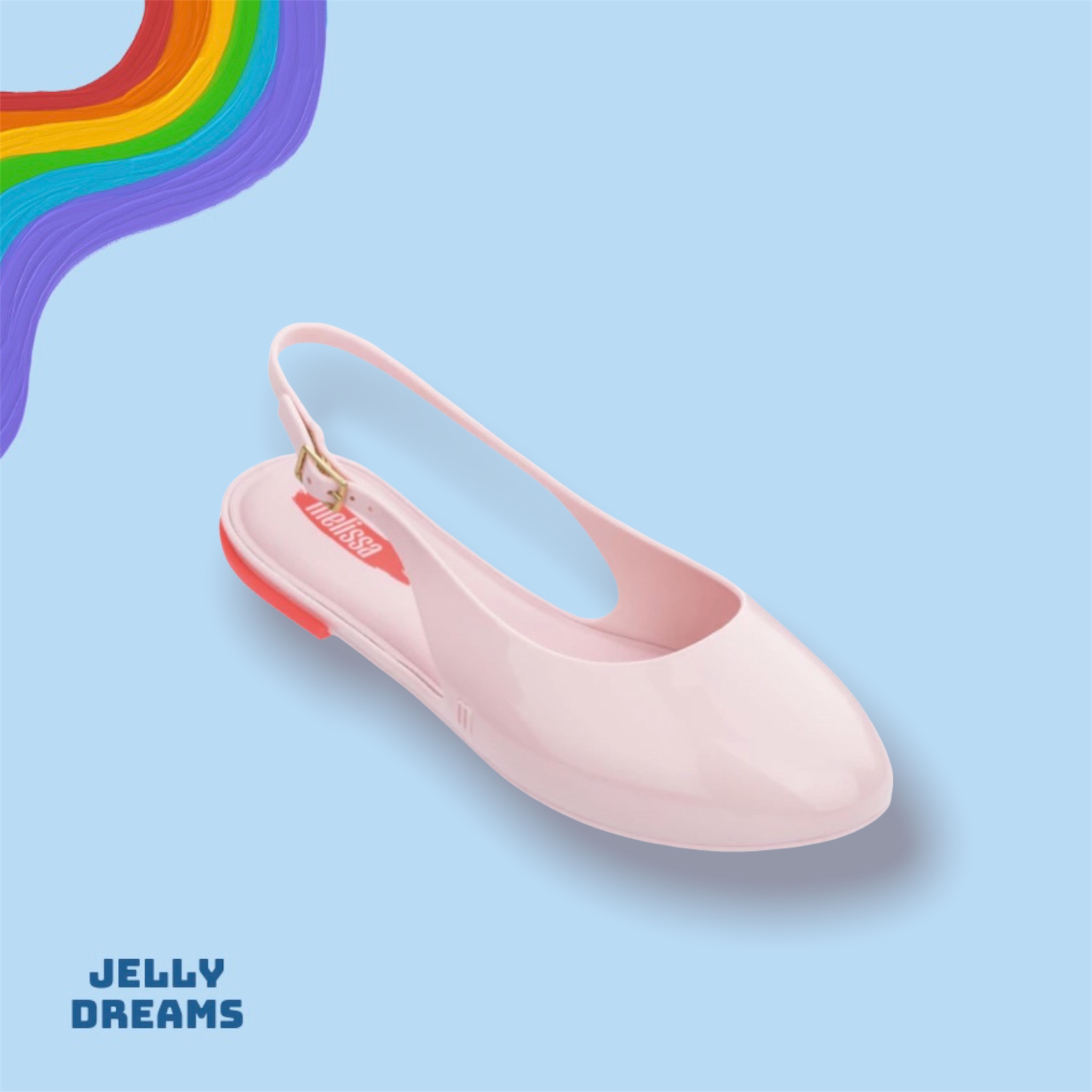 Giày Nhựa Thơm Melissa Lipstick
