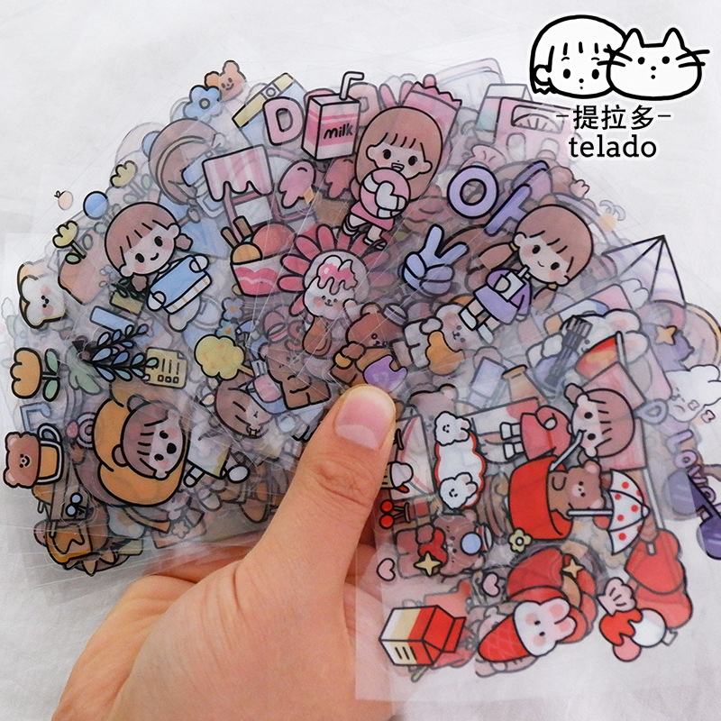 Sticker 2D dán bình nước