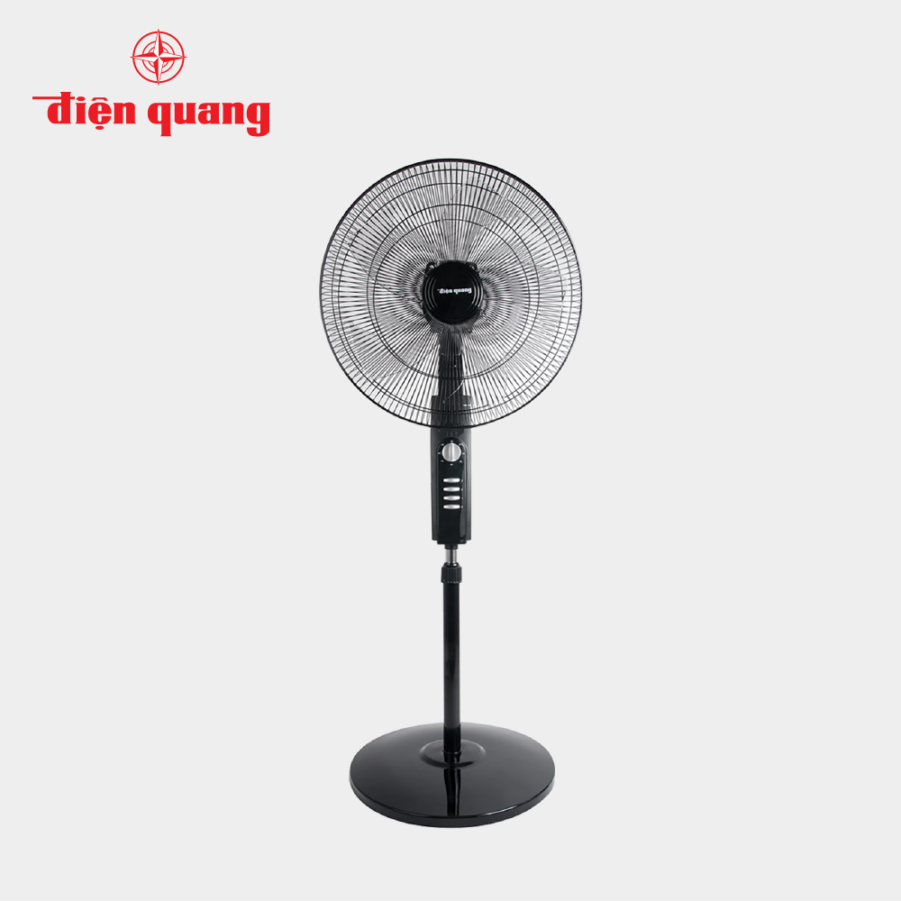 Móp hộp - Quạt Điện Quang ĐQ ESF02B ( Kiểu Đứng Màu Đen)