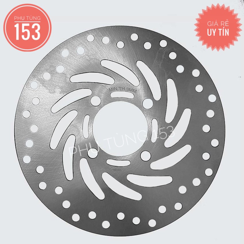 Đĩa Wave S110 / Wave RSX / Wave Blade / Future Fi  kiểu Zin - Đĩa thắng xe máy - PHỤ TÙNG 153