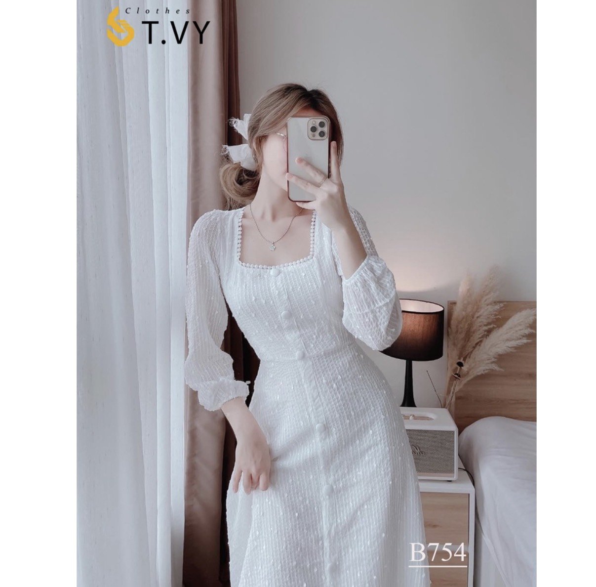 [HCM]Đầm nữ phối ren thời trang đi biển sành điệu phong cách