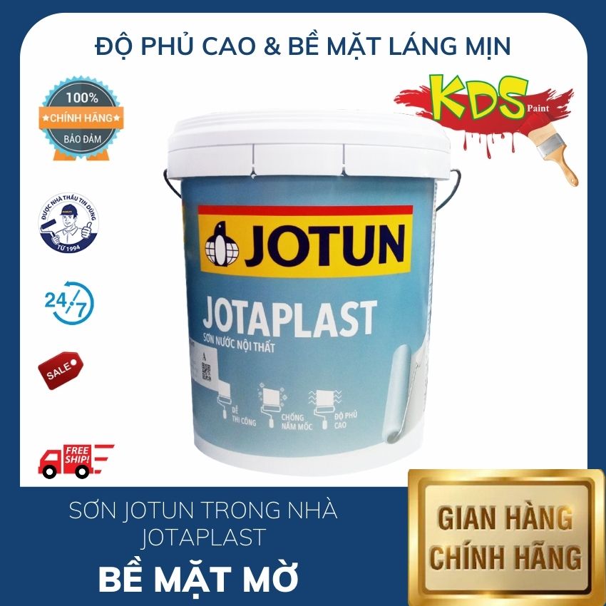 Sơn jotun jotaplas nội thất 5 lít kds paint