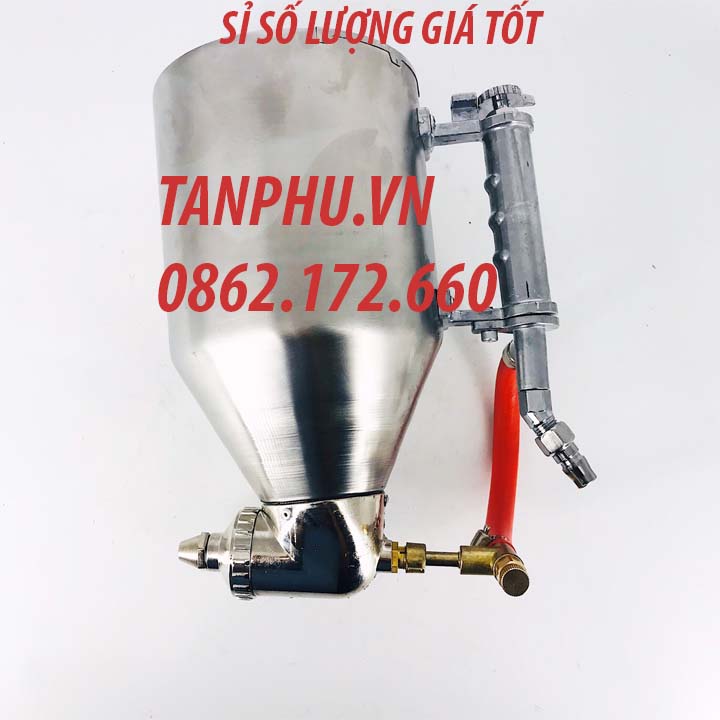 [HCM]MÁY HƠI PHUN GẤM GAI BÌNH INOX NHẤN 9511A