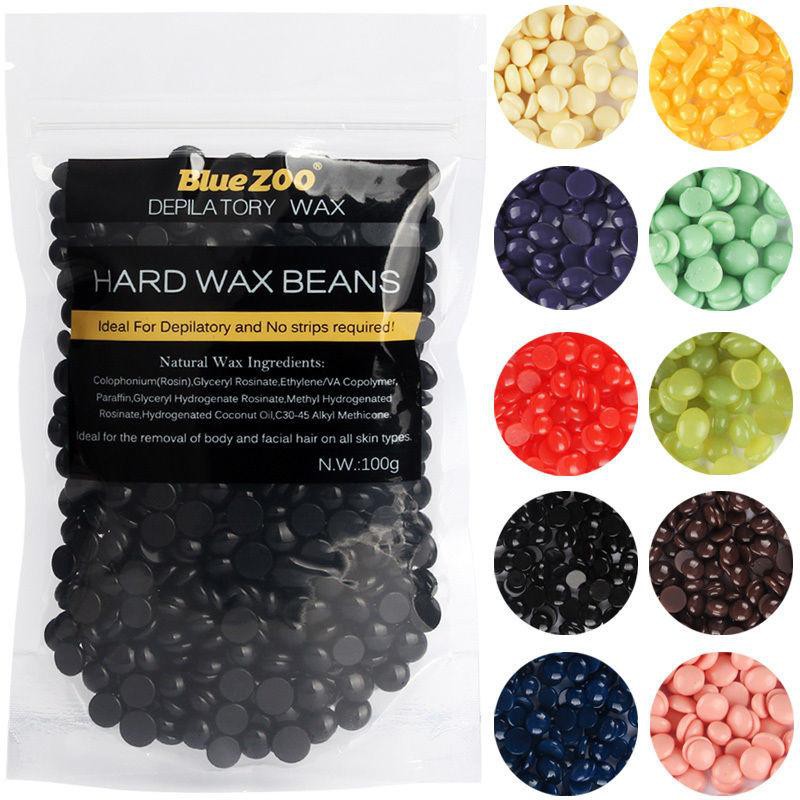 SÁP WAX LÔNG NÓNG HẠT ĐẬU  100g, TẶNG Que Wax