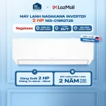 [MIỄN PHÍ GIAO HÀNG] NIS-C18R2T28/NIS-C18R2U51 - Máy lạnh Nagakawa Inverter 2 HP NIS-C18R2T28/NIS-C18R2U51 - Mới 100%
