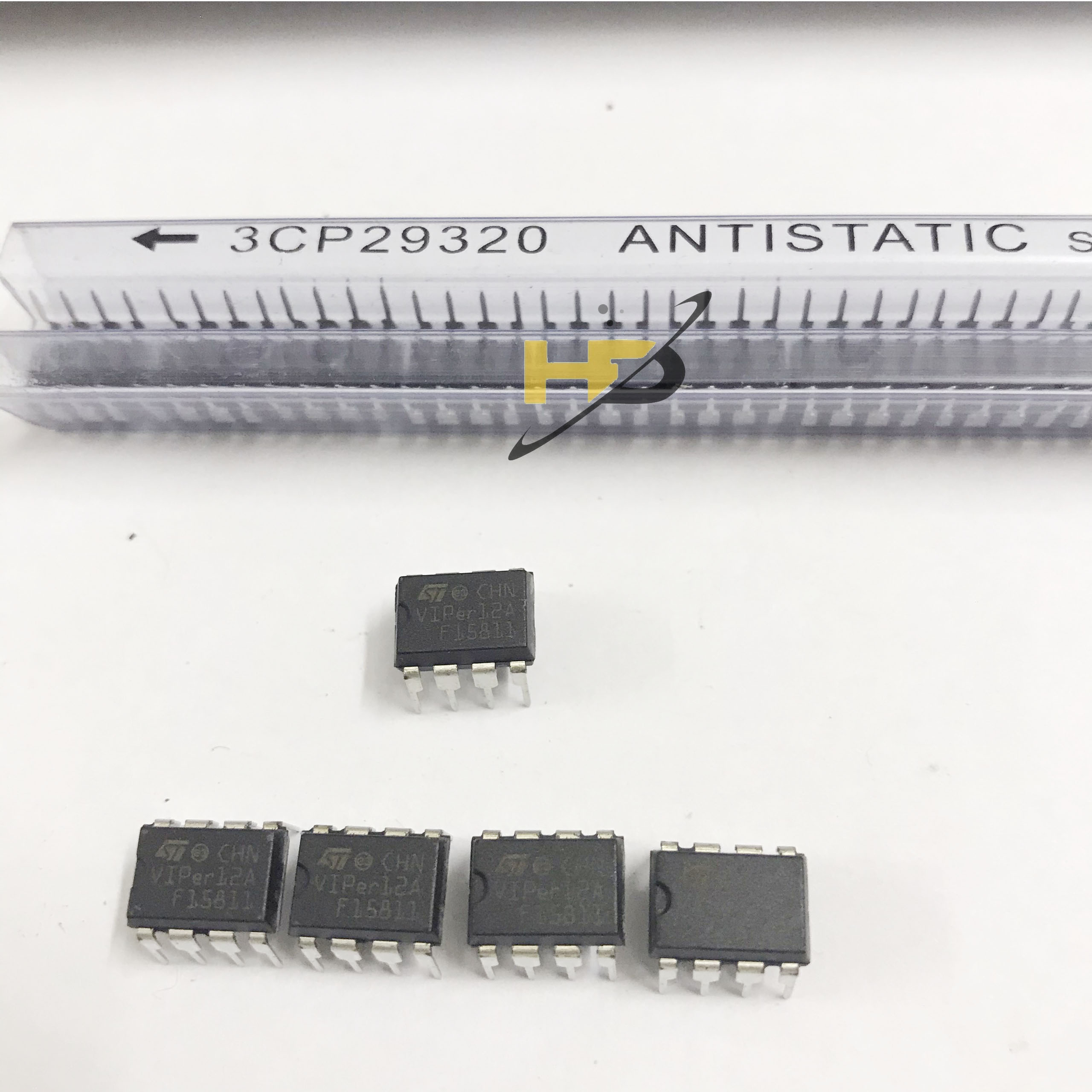 Bộ 5 IC Nguồn Viper12A DIP-8 Hãng ST Dùng Cho Mạch Bếp Từ