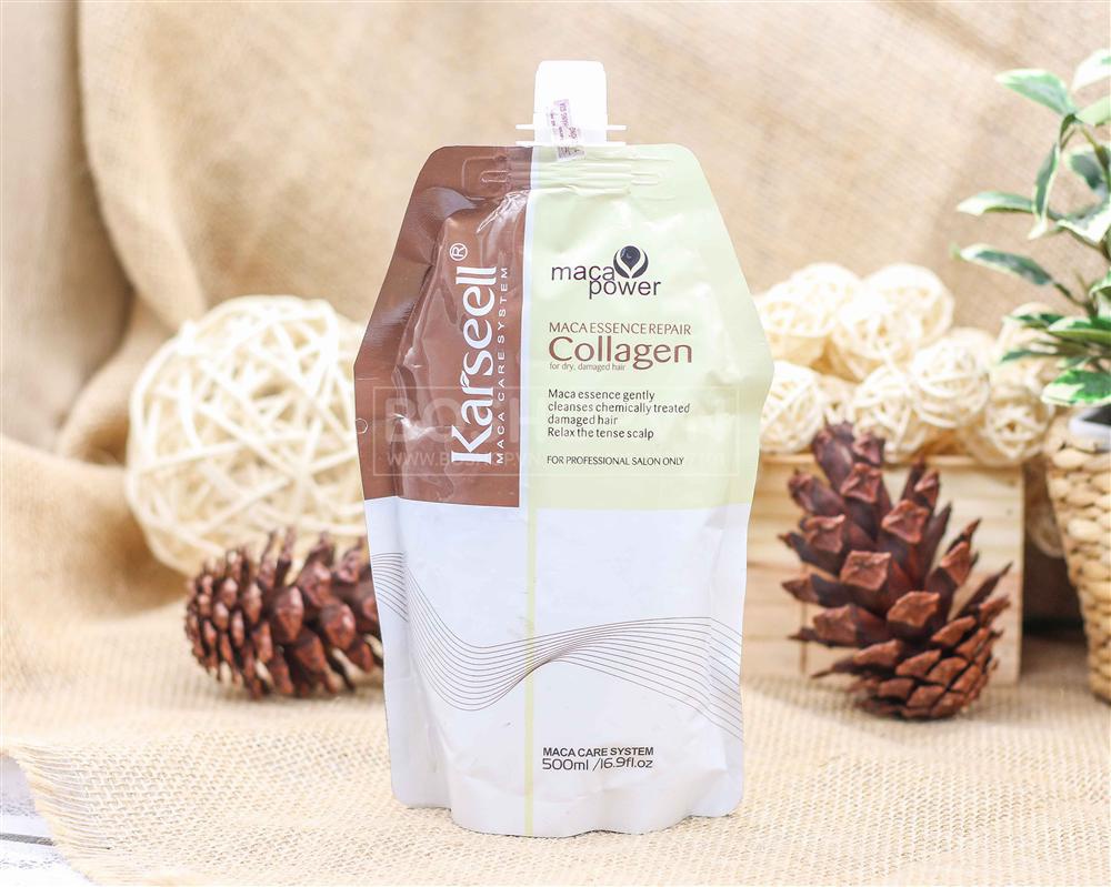 Hấp phục hồi Tóc Collagen Karseell Maca 500ml