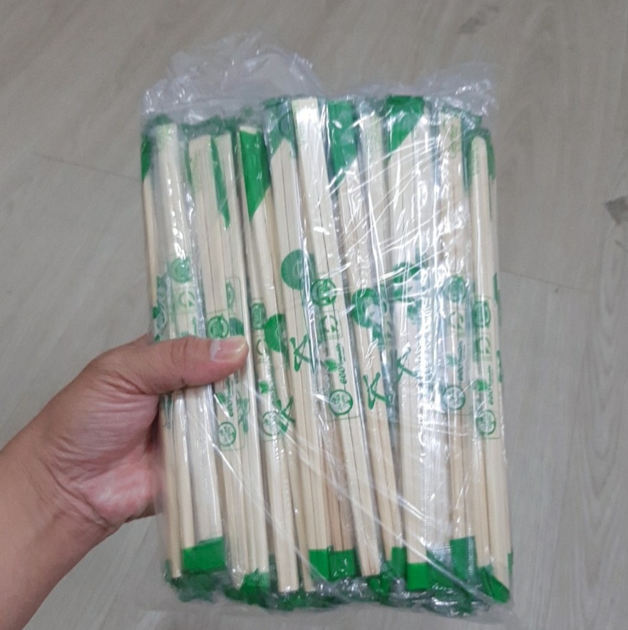 50 Đũa tre không chất bảo quản an toàn khi sử dụng.