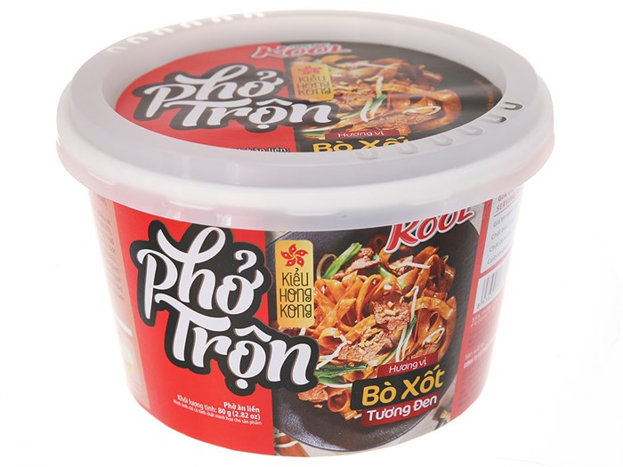 [HCM]Phở trộn Cung Đình Kool bò xốt tương đen 80g