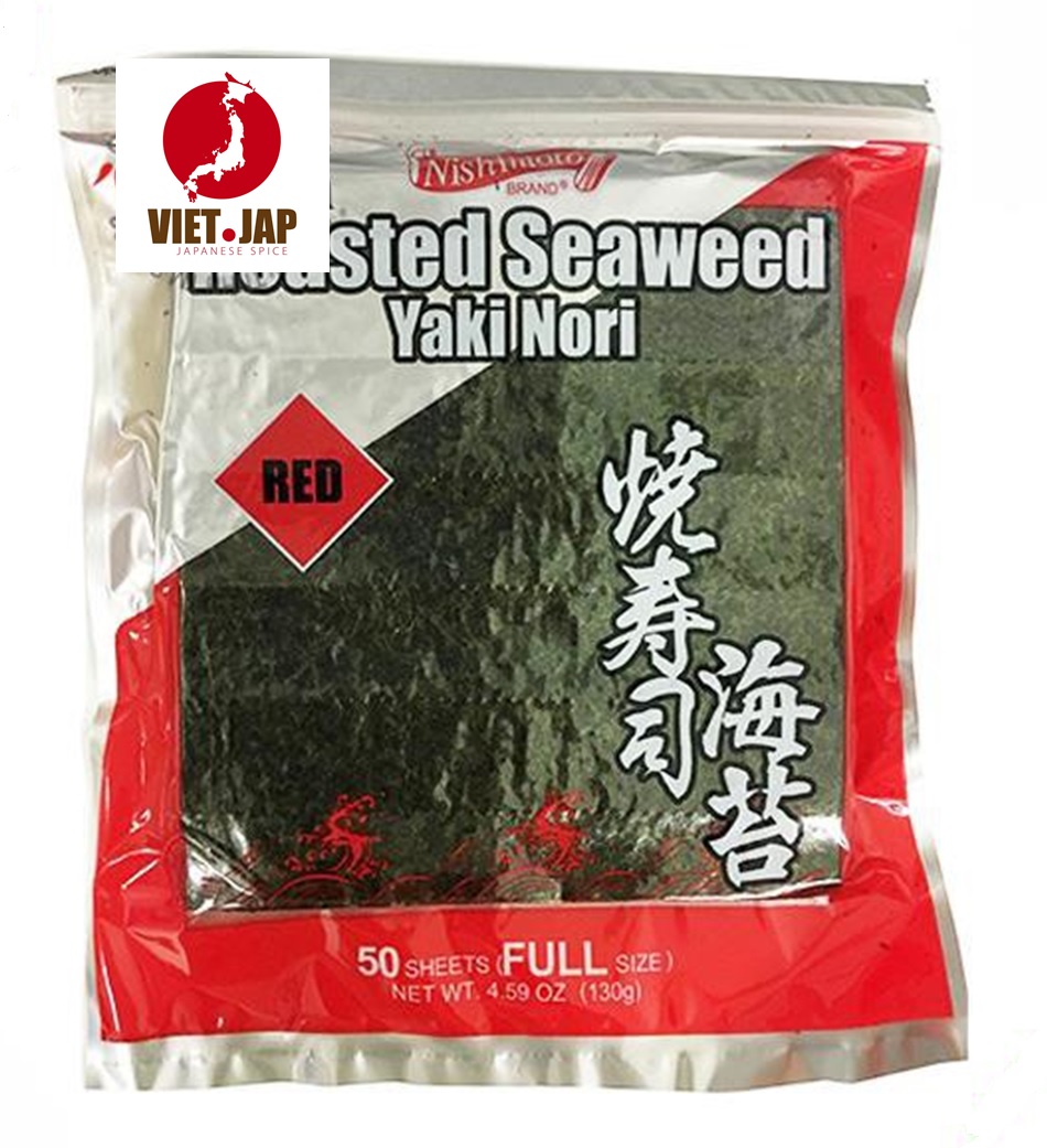 Rong biển yaki nori red 50 lá - 130g