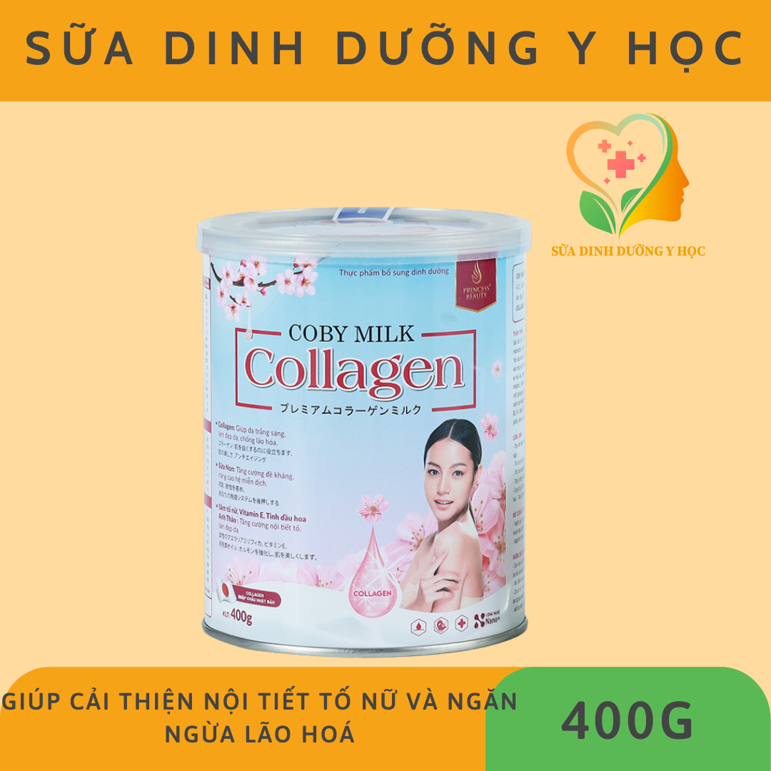 Sữa Collagen Coby Milk - Giúp cải thiện nội tiết tố nữ và ngăn ngừa lão