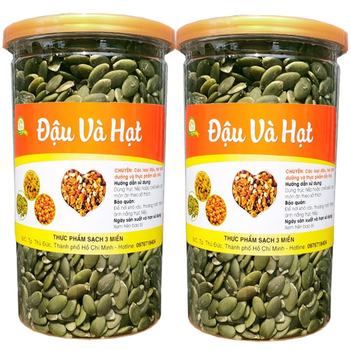 [HCM]1Kg nhân hạt bí xanh sấy mộc không tẩm gia vị dùng làm bánh hoặc chế biến món ăn theo sở thích TPS