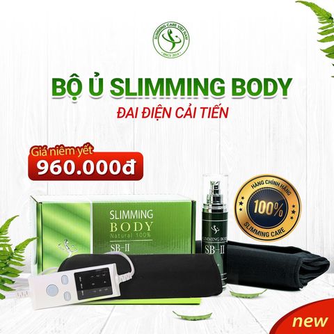 [TẶNG 150K] BỘ Ủ NÓNG THẢI MỠ SLIMMING BODY SBII 100ML