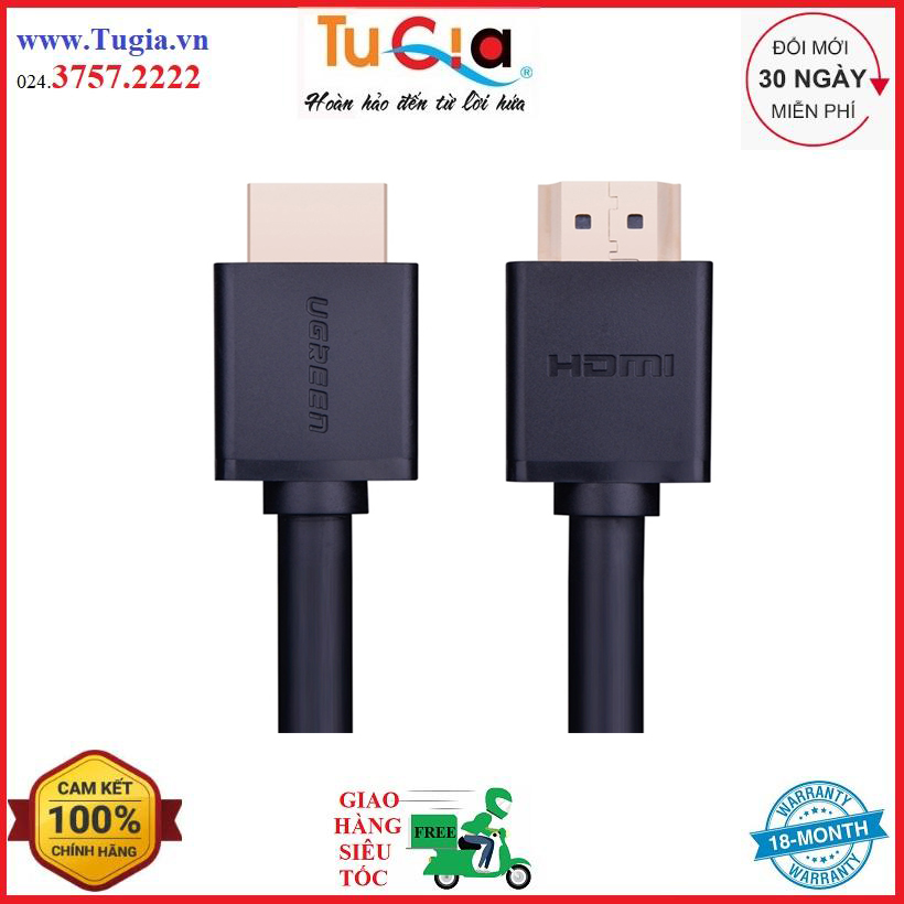 Cáp hdmi ugreen hd104 10110 - hàng chính hãng