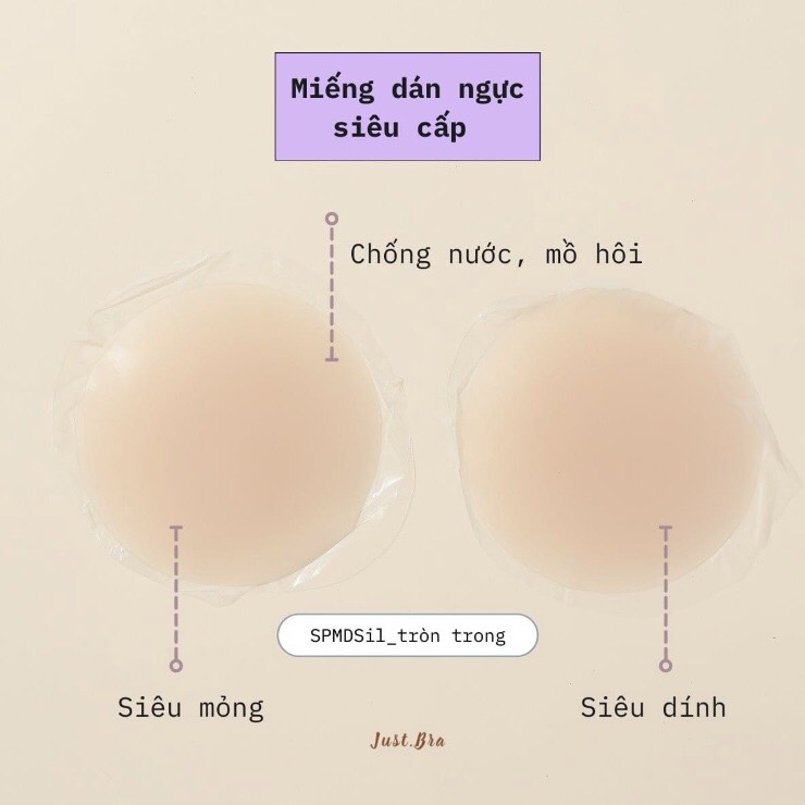 1 Cặp Dán Ti Silicon Hình Hoa - Miếng Dán Ngực, Dán Nhũ Hoa Cao Cấp - Áo Ngực Dán EMY SHOP