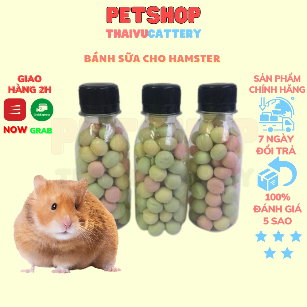 Thức ăn cho Hamster - Bánh sữa cho Hamster 40gr