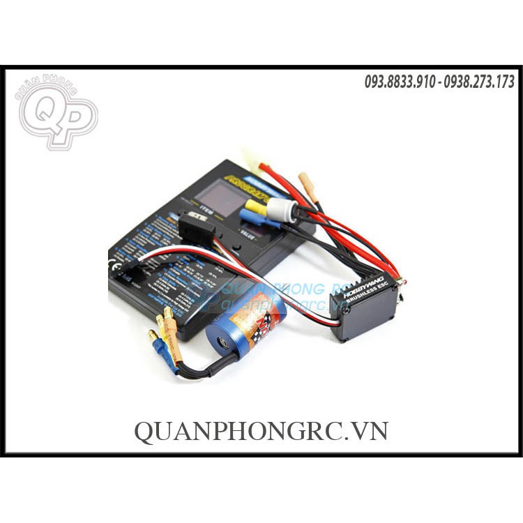Bộ combo Hobbywing EZrun Brushless Sensorless 18A-SL-H Version 2.0