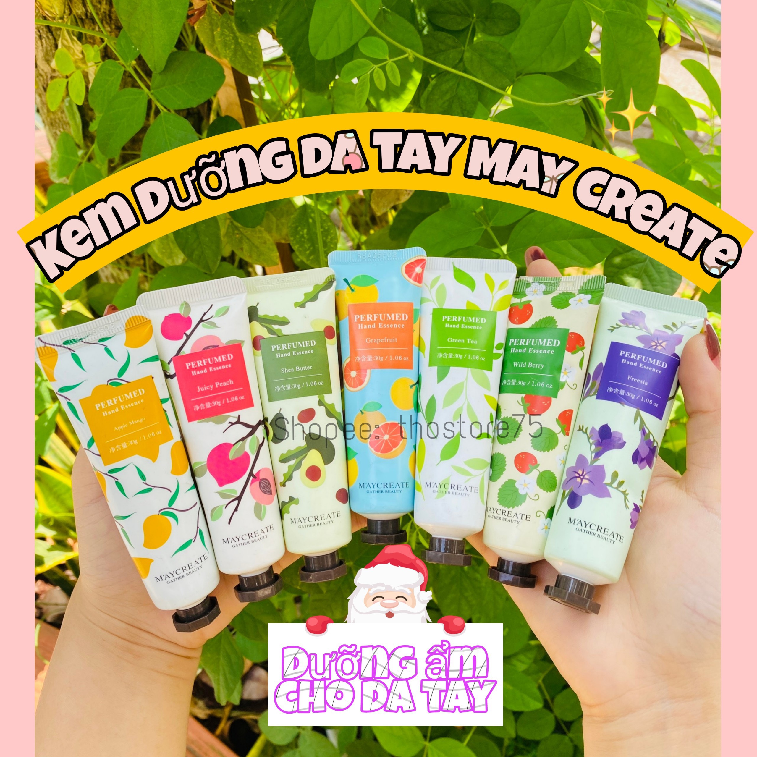 Kem dưỡng mềm mại da tay Maycreate đủ mùi