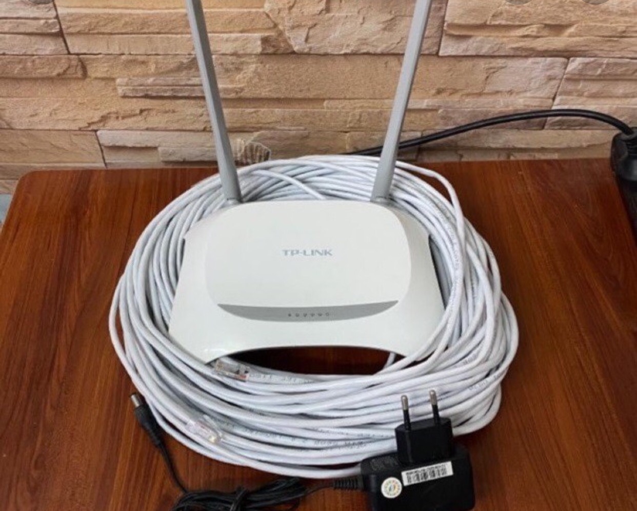 Combo Tp link841N + 30m dây mạng bấm sẵn 2 đầu - Dây mạng kết nối wifi bấm sẵn 2 đầu