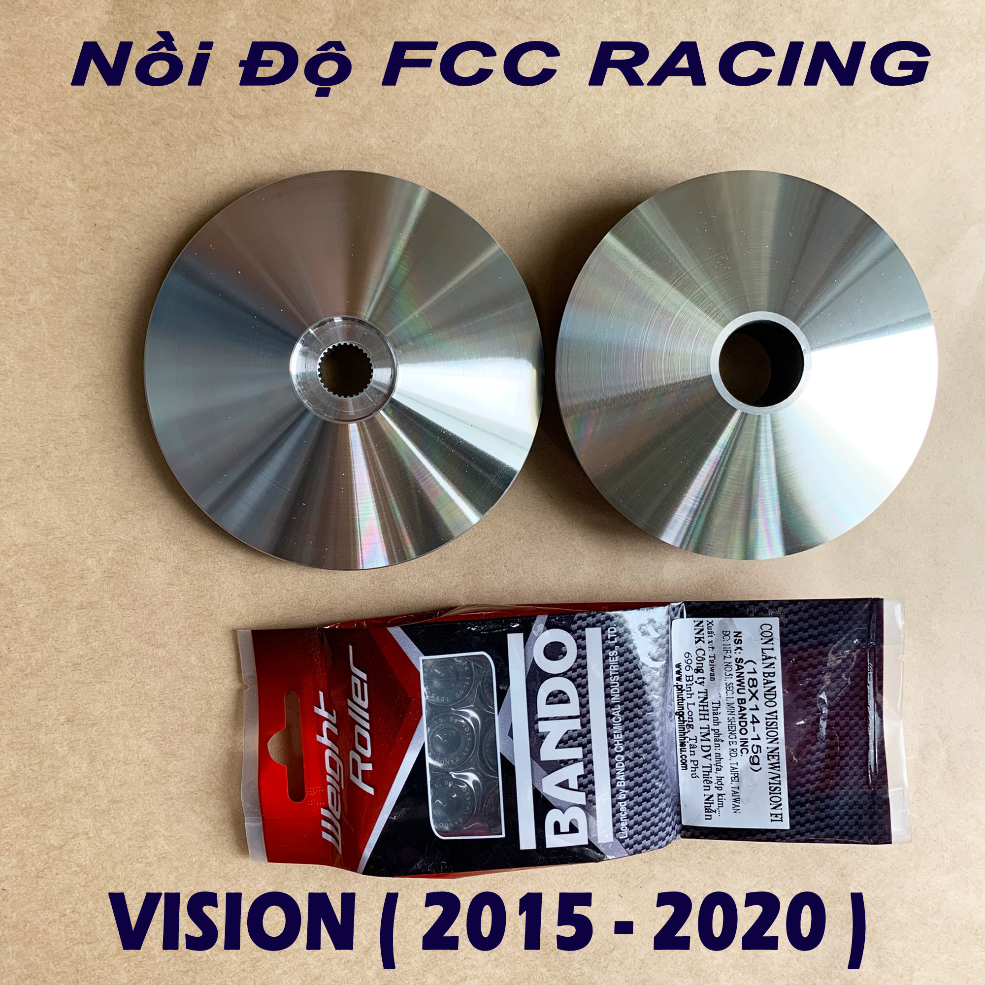 Nồi độ cho Honda Vision 2015 - 2020