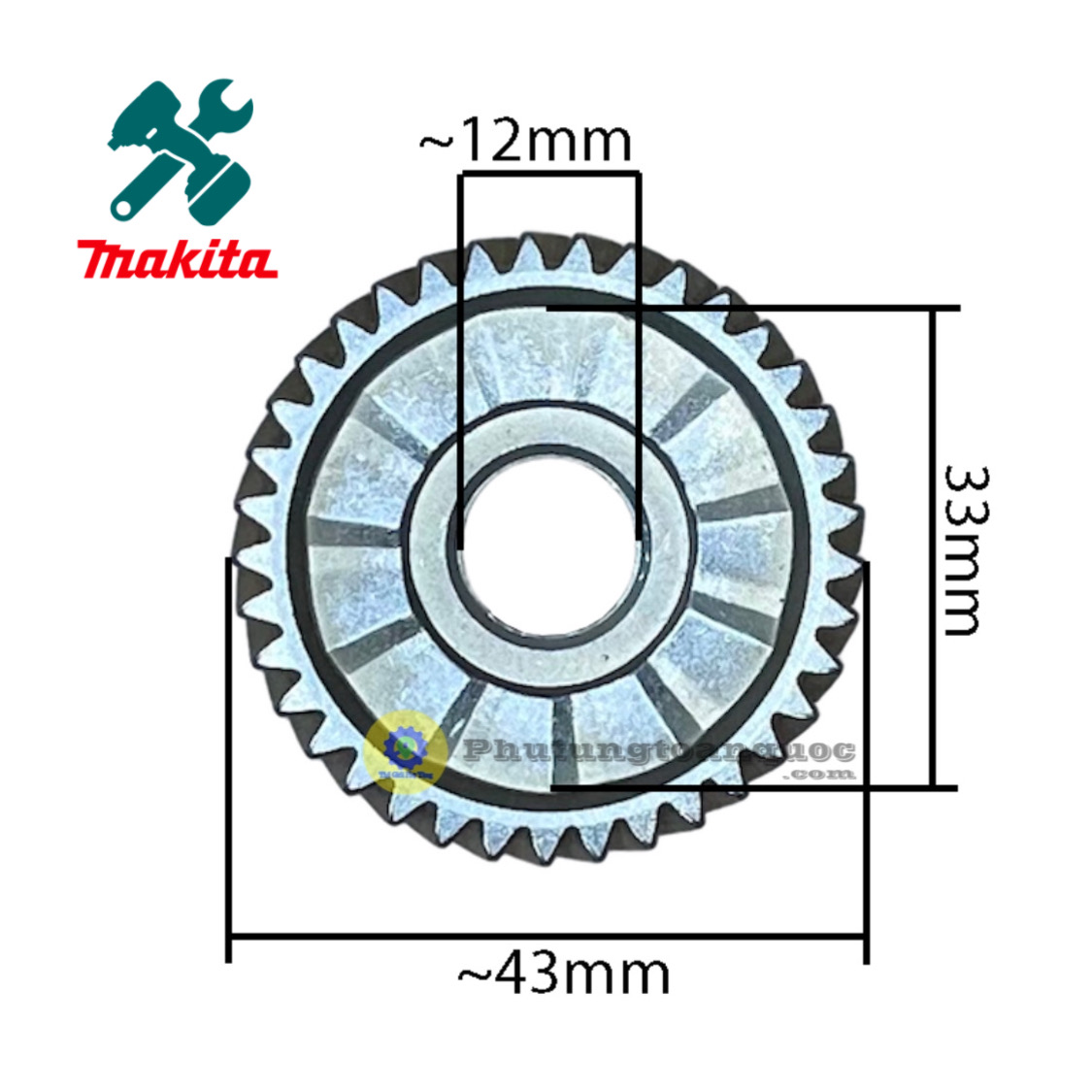 Bánh răng máy khoan chính hãng maktec mt817 mt60 hoặc makita m8103b