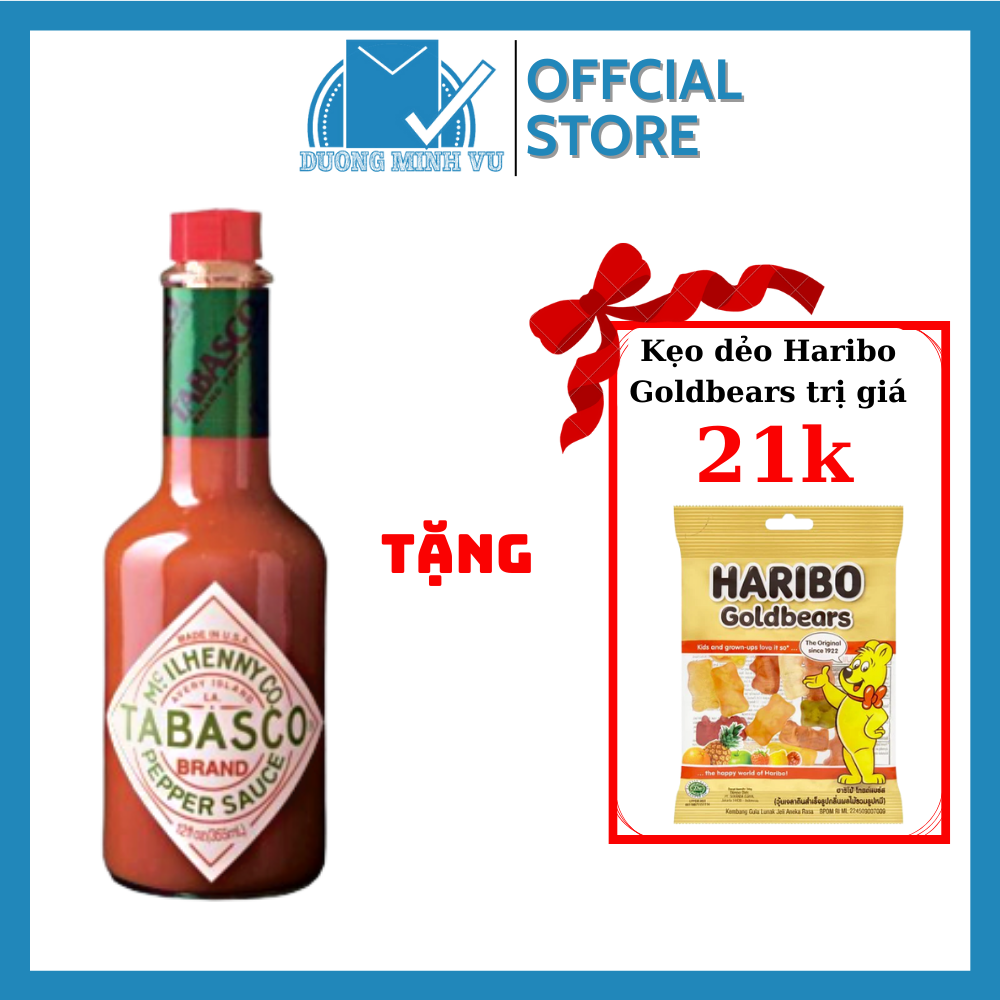 Buy 1 get 1 cabochon red chili sauce 350ml get 1 bag of Haribo goldbears